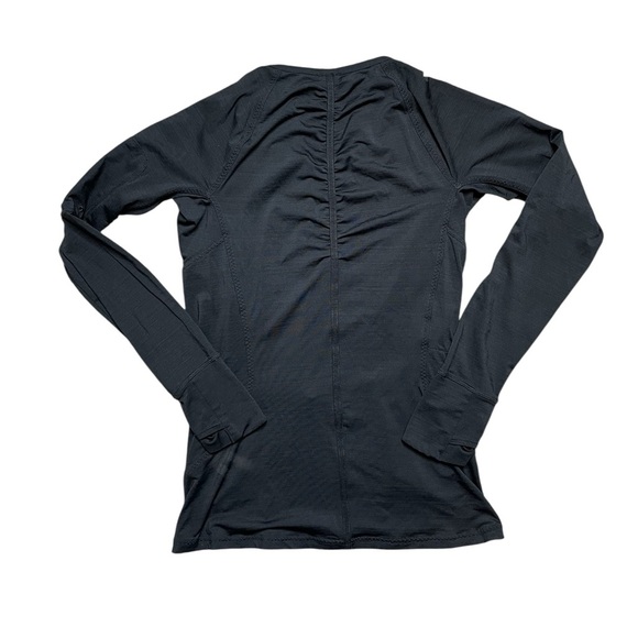 ATHLETA Illume UPF Fitted Top Black Size Medium - Picture 6 of 7